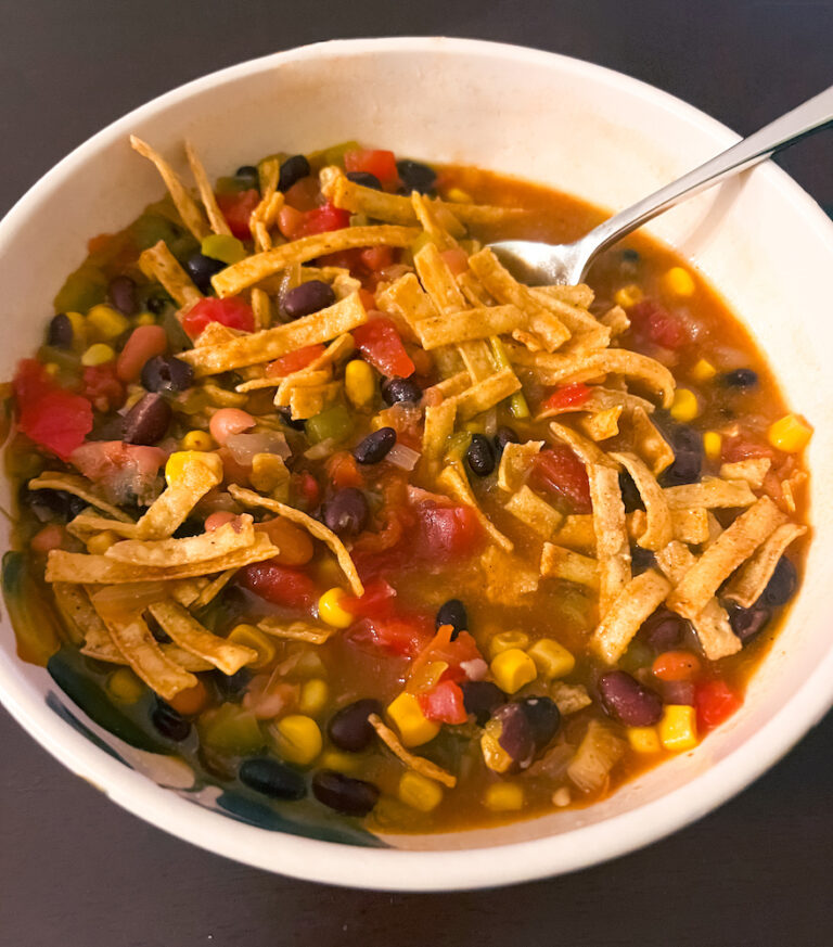 Easy Vegan Taco Soup